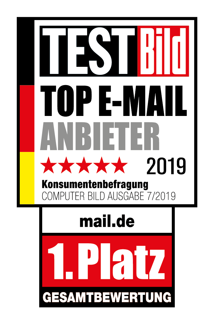 TestBild Sieger mail.de
